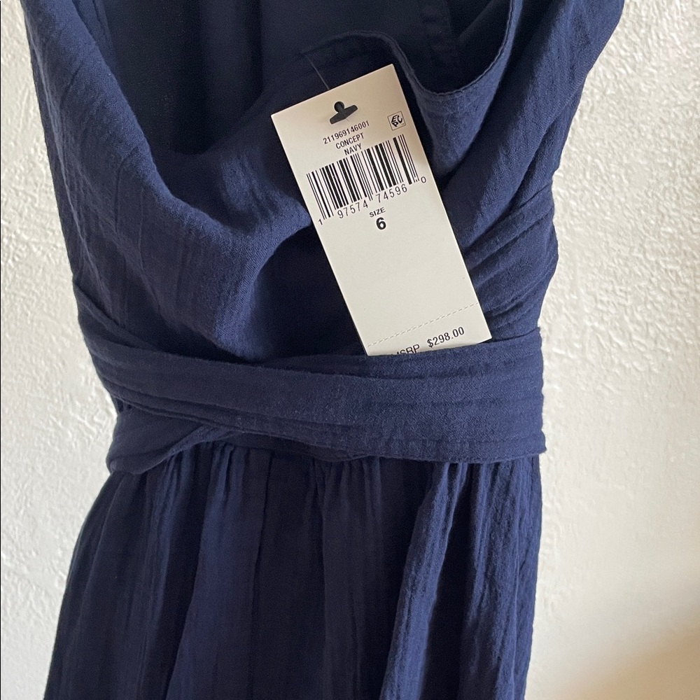 Polo Ralph Lauren Deep Blue Backless Dress - Picture 3 of 5